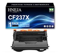Cartucho Tóner 37X / CF237X para HP M607dn M607n M608n M608x M608dn M609dn M609x M631h M632z M633z M632h M631dn M631z M632fht M633fh Impresoras | Alto Rendimiento | 25000 Páginas,Black-1 Pack