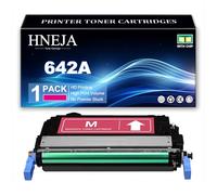 Cartucho Tóner 642A, Cartuchos Tóner Compatibles CB400A CB401A CB403A CB402A para HP CP4005 CP4005n CP4005dn Impresoras,Magenta-1 Pack