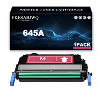 Cartucho Tóner 645A para HP 5500 5500n 5500dn 5550 5550n 5550dn Impresoras | Cartuchos Tóner C9730A C9731A C9733A C9732A, Compatibles 5500dtn 5550dtn 5550hdn 5500hdn,Magenta-1 Pack