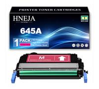 Cartucho Tóner 645A para HP 5550 5550n 5550dn 5550dtn 5550hdn Impresoras | Cartuchos Tóner C9730A C9731A C9733A C9732A, Compatibles Impresoras 5500 5500n 5500dn 5500dtn 5500hdn,Magenta-1 Pack