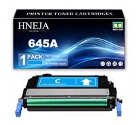 Cartucho Tóner 645A para HP 5550 5550n 5550dn 5550dtn 5550hdn Impresoras | Cartuchos Tóner C9730A C9731A C9733A C9732A, Compatibles Impresoras 5500 5500n 5500dn 5500dtn 5500hdn,Cyan-1 Pack