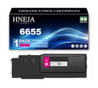 Cartucho Tóner 6655, Cartuchos Tóner Compatibles 106R02747 106R02744 106R02745 106R02746 para Xerox WorkCentre 6655 6655i Impresoras,Magenta-1 Pack