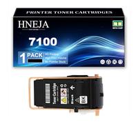 Cartucho Tóner 7100, Compatible Cartuchos Tóner 106R02599 106R02600 106R02601 106R02605 para Xerox Phaser 7100 7100N 7100DN Impresoras,Black-1 Pack