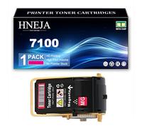 Cartucho Tóner 7100, Compatible Cartuchos Tóner 106R02599 106R02600 106R02601 106R02605 para Xerox Phaser 7100 7100N 7100DN Impresoras,Magenta-1 Pack