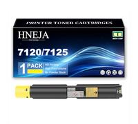 Cartucho Tóner 7120, Cartuchos Tóner Compatibles 006R01457 006R01460 006R01459 006R01458 para Xerox WorkCentre 7120 7125 7220 7225 Impresoras,Yellow-1 Pack