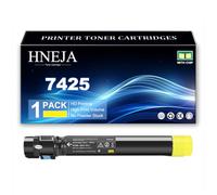 Cartucho Tóner 7425, Compatible Cartuchos Tóner 006R01395 006R01398 006R01397 006R01396 para Xerox WorkCentre 7425 7428 7435 Impresoras,Yellow-1 Pack