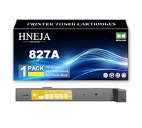 Cartucho Tóner 827A, Cartuchos Tóner Compatibles CF300A CF301A CF303A CF302A para HP M880z Impresora,Yellow-1 Pack
