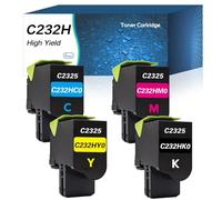 Cartucho tóner Alto Rendimiento 3000/2000 páginas para Lexmark C232H C2325