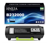 Cartucho Tóner B232000 para Lexmark MB2442adwe MB2546adwe MB2650adwe MB2338adw B2338dw B2442dw B2650dn B2546dw B2650dw Impresoras,Black-1 Pack