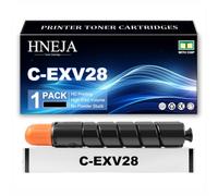 Cartucho Tóner C-EXV28, Compatible Cartuchos Tóner C-EXV28K C-EXV28C C-EXV28M C-EXV28Y para Canon IR-ADV C5051 C5045 C5250 C5255 Impresoras,Black-1 Pack