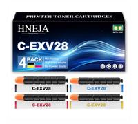 Cartucho Tóner C-EXV28, Compatible Cartuchos Tóner C-EXV28K C-EXV28C C-EXV28M C-EXV28Y para Canon IR-ADV C5051 C5045 C5250 C5255 Impresoras,4 Colors-1 Pack