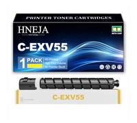 Cartucho Tóner C-EXV55, Compatible Cartuchos Tóner 2182C002 2183C002 2184C002 2185C002 para Canon ImageRUNNER Advance C256i II C356i II C356P II Impresoras,Yellow-1 Pack