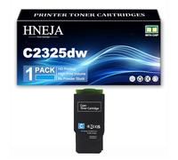 Cartucho Tóner C2325dw, Cartuchos Tóner Compatibles C242XK0 C242XC0 C242XM0 C242XY0 para Lexmark MC2325adw MC2425adw MC2535adwe MC2640adwe C2325dw C2425dw C2535dw Impresoras,Cyan-1 Pack