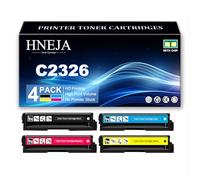 Cartucho Tóner C2326, Cartuchos Tóner Compatibles 24B7502 24B7499 24B7500 24B7501 para Lexmark C2326 XC2326 Impresoras,4 Colors-1 Pack