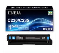 Cartucho Tóner C235, Cartuchos Tóner Compatibles 006R04391 006R04392 006R04393 006R04394 para Xerox C230 C235 Impresoras,Cyan-1 Pack