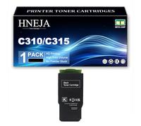 Cartucho Tóner C310, Cartuchos Tóner Compatibles 006R04356 006R04357 006R04358 006R04359 para Xerox C310 C315 C310DNI C315DNI C310DNIM C315DNIM Impresoras,Black-1 Pack