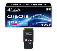 Cartucho Tóner C310, Cartuchos Tóner Compatibles 006R04356 006R04357 006R04358 006R04359 para Xerox C310 C315 C310DNI C315DNI C310DNIM C315DNIM Impresoras,Magenta-1 Pack