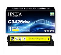 Cartucho Tóner C3426dw / MC3426i / MC3426adw | Cartuchos Tóner Compatibles C342XK0 C342XC0 C342XM0 C342XY0,Yellow-1 Pack