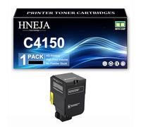 Cartucho Tóner C4150, Cartuchos Tóner Compatibles 24B6519 24B6516 24B6517 24B6518 para Lexmark C4150 Impresora,Black-1 Pack