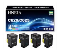 Cartucho Tóner C620 / C625, Compatible Cartuchos Tóner 006R04616 006R04617 006R04618 006R04619 para Xerox VersaLink C620 C625 Impresoras,4 Colors-1 Pack