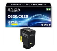 Cartucho Tóner C620 / C625, Compatible Cartuchos Tóner 006R04616 006R04617 006R04618 006R04619 para Xerox VersaLink C620 C625 Impresoras,Yellow-1 Pack