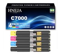 Cartucho Tóner C7000, Cartuchos Tóner Compatibles 106R03761 106R03764 106R03763 106R03762 para Xerox VersaLink C7000N C7000DN Impresoras,4 Colors-1 Pack