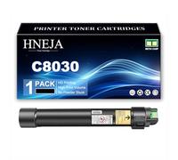 Cartucho Tóner C8030, Cartuchos Tóner Compatibles 006R01697 006R01698 006R01699 006R01700 para Xerox AltaLinK C8030 C8035 C8045 C8055 C8070 Impresoras,Black-1 Pack
