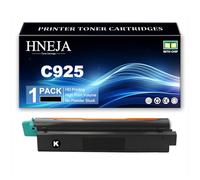 Cartucho Tóner C925, Cartuchos Tóner Compatibles C925H2KG C925H2CG C925H2MG C925H2YG para Lexmark C925 C925de X925 X925de Impresoras,Black-1 Pack