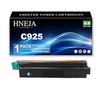 Cartucho Tóner C925, Cartuchos Tóner Compatibles C925H2KG C925H2CG C925H2MG C925H2YG para Lexmark C925 C925de X925 X925de Impresoras,Cyan-1 Pack