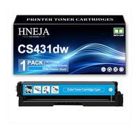 Cartucho Tóner CS431dw, Cartuchos Tóner Compatibles 20N20K0 20N20C0 20N20M0 20N20Y0 para Lexmark CS331dw CS431dw CX331adwe CX431adw Impresoras,Cyan-1 Pack