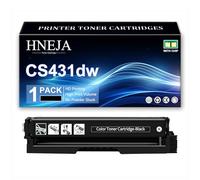 Cartucho Tóner CS431dw, Cartuchos Tóner Compatibles 20N20K0 20N20C0 20N20M0 20N20Y0 para Lexmark CS331dw CS431dw CX331adwe CX431adw Impresoras,Black-1 Pack