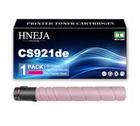 Cartucho Tóner CS921de, Compatible 76C00K0 76C00C0 76C00Y0 76C00M0 | para Lexmark CS921de CS923de CX920de CX921de CX922de CX923dte CX923dxe CX924dte CX924dxe Impresoras,Magenta-1 Pack