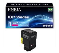 Cartucho Tóner CX735adse | Cartuchos Tóner Compatibles 81C2XK0 81C2XC0 81C2XM0 81C2XY0 para Lexmark CX735adse Impresoras,Magenta-1 Pack