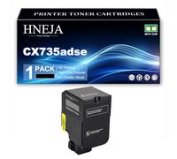Cartucho Tóner CX735adse | Cartuchos Tóner Compatibles 81C2XK0 81C2XC0 81C2XM0 81C2XY0 para Lexmark CX735adse Impresoras,Black-1 Pack