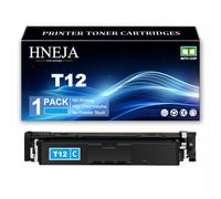 Cartucho Tóner T12 para Canon I-SENSYS X C1333P C1333i C1333iF Impresoras | Cartuchos Tóner Compatibles T12BK T12C T12M T12Y,Cyan-1 Pack