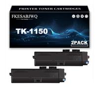 Cartucho Tóner TK-1150 / 1T02RV0NL0 para Kyocera ECOSYS P2235dn M2135dn M2635dn P2235dw M2735dw Impresoras | Alto Rendimiento | 7200 Páginas,Black-2 Pack