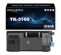 Cartucho Tóner TK-3160 / 1T02T90NL1 para Kyocera ECOSYS P3045dn P3050dn P3055dn P3060dn M3645dn M3860idn M3860idnf P3155dn Impresoras | Alto Rendimiento | 12500 Páginas,Black-1 Pack