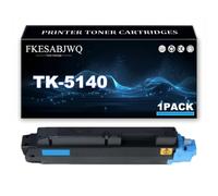 Cartucho Tóner TK-5140, Cartuchos Tóner TK-5140K TK-5140C TK-5140M TK-5140Y para Kyocera ECOSYS M6030cdn M6530cdn P6130cdn Impresoras,Cyan-1 Pack