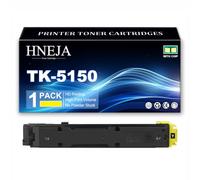 Cartucho Tóner TK-5150, Compatible Cartuchos Tóner TK-5150K TK-5150C TK-5150M TK-5150Y para Kyocera ECOSYS M6035cidn M6535cidn P6035cdn Impresoras,Yellow-1 Pack