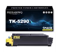 Cartucho Tóner TK-5290 para Kyocera ECOSYS P7240cdn Impresoras | Alto Rendimiento TK-5290K TK-5290C TK-5290M TK-5290Y Cartuchos Tóner Repuesto,Yellow-1 Pack