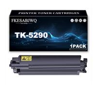 Cartucho Tóner TK-5290 para Kyocera ECOSYS P7240cdn Impresoras | Alto Rendimiento TK-5290K TK-5290C TK-5290M TK-5290Y Cartuchos Tóner Repuesto,Black-1 Pack