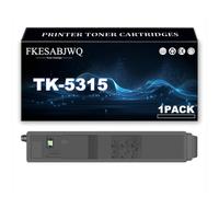 Cartucho Tóner TK-5315 para Kyocera TASKalfa 408ci 508ci Impresoras | Cartuchos Tóner Alto Rendimiento TK-5315K TK-5315C TK-5315M TK-5315Y,Black-1 Pack
