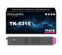 Cartucho Tóner TK-5315 para Kyocera TASKalfa 408ci 508ci Impresoras | Cartuchos Tóner Alto Rendimiento TK-5315K TK-5315C TK-5315M TK-5315Y,Magenta-1 Pack