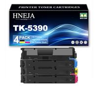 Cartucho Tóner TK-5390, Cartuchos Tóner Compatibles TK-5390K TK-5390C TK-5390M TK-5390Y para Kyocera ECOSYS PA4500cx Impresora,4 Colors-1 Pack