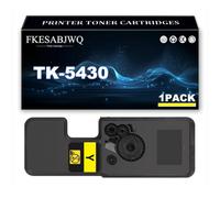 Cartucho Tóner TK-5430, Cartuchos Tóner TK-5430K TK-5430C TK-5430M TK-5430Y para Kyocera ECOSYS MA2100cx MA2100cfx MA2100cwfx PA2100cwx PA2100cx Impresoras,Yellow-1 Pack