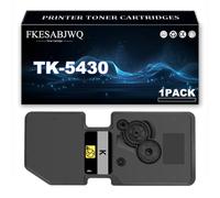 Cartucho Tóner TK-5430, Cartuchos Tóner TK-5430K TK-5430C TK-5430M TK-5430Y para Kyocera ECOSYS MA2100cx MA2100cfx MA2100cwfx PA2100cwx PA2100cx Impresoras,Black-1 Pack
