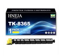 Cartucho Tóner TK-8365, Cartuchos Tóner Compatibles TK-8365K TK-8365C TK-8365M TK-8365Y para Kyocera TASKalfa 2554ci Impresora,Yellow-1 Pack