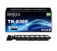 Cartucho Tóner TK-8365, Cartuchos Tóner Compatibles TK-8365K TK-8365C TK-8365M TK-8365Y para Kyocera TASKalfa 2554ci Impresora,Black-1 Pack