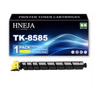 Cartucho Tóner TK-8585, Compatible Cartuchos Tóner TK-8585K TK-8585C TK-8585M TK-8585Y para Kyocera TASKalfa MZ4001ci MZ5001ci MZ6001ci MZ7001ci Impresoras,Yellow-1 Pack