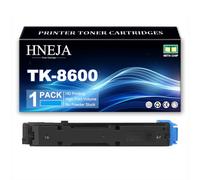 Cartucho Tóner TK-8600 para Kyocera FS-C8650DN FS-C8600DN Impresoras | Cartuchos Tóner Compatibles TK-8600K TK-8600C TK-8600M TK-8600Y | Alto Rendimiento,Cyan-1 Pack